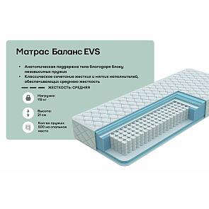 Матрас пружинный Classic Баланс EVS нагрузка до 115 кг 1400x2000