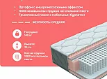 Матрас пружинный ECO Comfort 1000 M нагрузка до 140 кг 800x2000