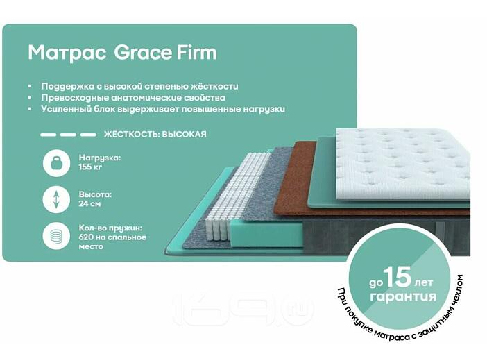 Матрас пружинный Prestige Grace Firm нагрузка до 155 кг 800x2000