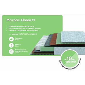 Матрас пружинный Dream Green M нагрузка до 140 кг 1200x2000