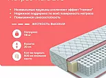 Матрас пружинный ECO Hard EVS нагрузка до 115 кг 800x2000