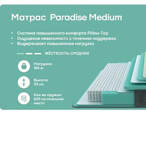 Матрас пружинный Prestige Paradise Medium нагрузка до 165 кг 800x2000