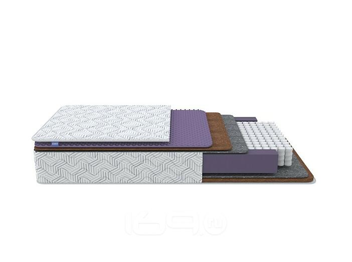 Матрас пружинный Aura Duo M/F нагрузка до 120 кг 1200x2000