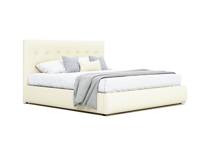 Мягкая интерьерная кровать "Селеста" 1200, БП/М, ткань, Бежевый