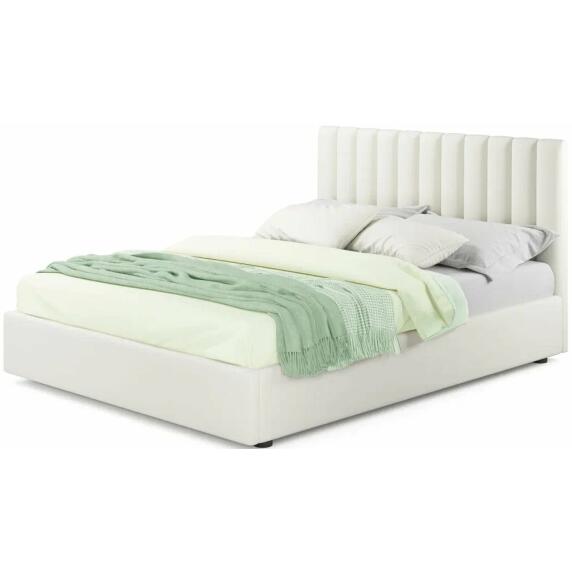 Мягкая кровать Olivia 1800 беж с подъемным механизмом