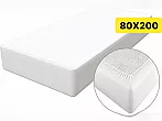 Наматрасник "Bravo Simple Fix" Белый 800*2000 (резинка по периметру)