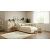 Кровать Milena с матрасом велюр бежевый без П/М 900x2000, ортопедическое основание, изголовье мягкое