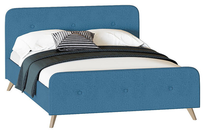 Сиерра 1200 кровать Аура голубой вариант 5 17790₽