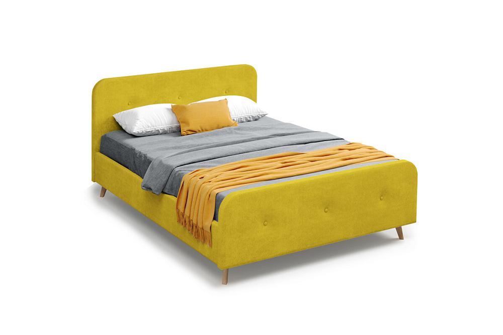 Сиерра 1200 кровать Торонто горчичный вариант 1 кресло кровать анита горчичный велюр
