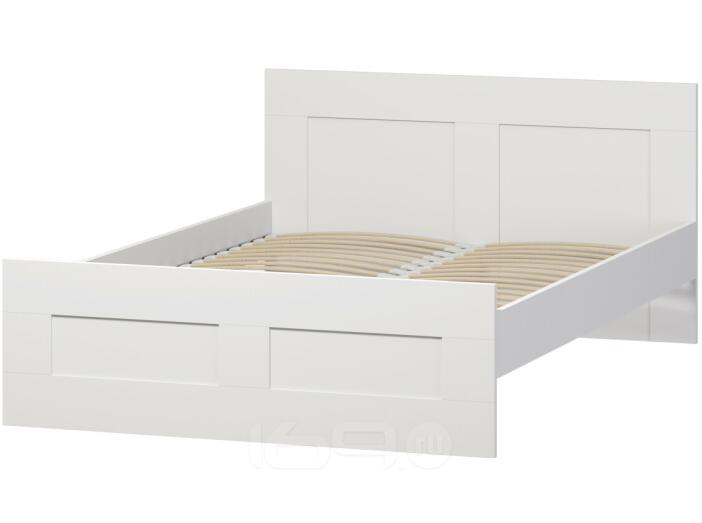 Сириус кровать двойная 140х200 Белый