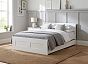 Кровать Сириус без обивки белый без П/М 1200x2000, изголовье жесткое