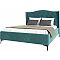 TANGO кровать 1600х2000 Велюр Бирюзовый