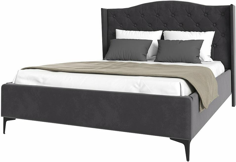 TANGO кровать 1600х2000 Велюр Серый 38390₽