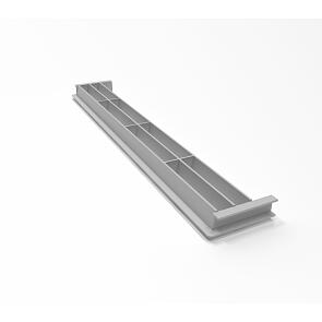 Вентиляционная решётка для цоколя №1 (серый)