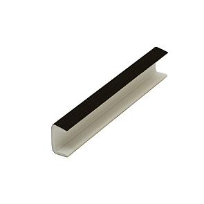 Заглушка торцевая для цоколя ПВХ Венге (new) 146*16*15