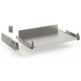 Комплект Низкого ящика Hettich InoTech 400мм направляющие частичного выдвижения