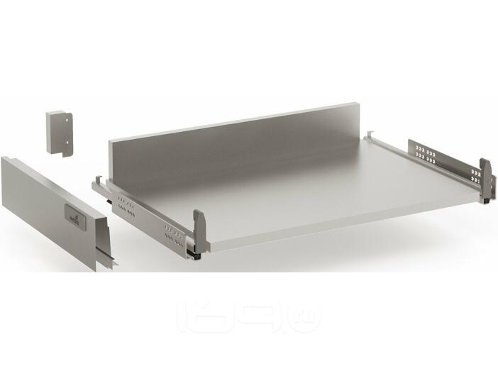 Комплект ящика в шкаф нижний под духовку Hettich InoTech 600 мм направляющие частичного выдвижения