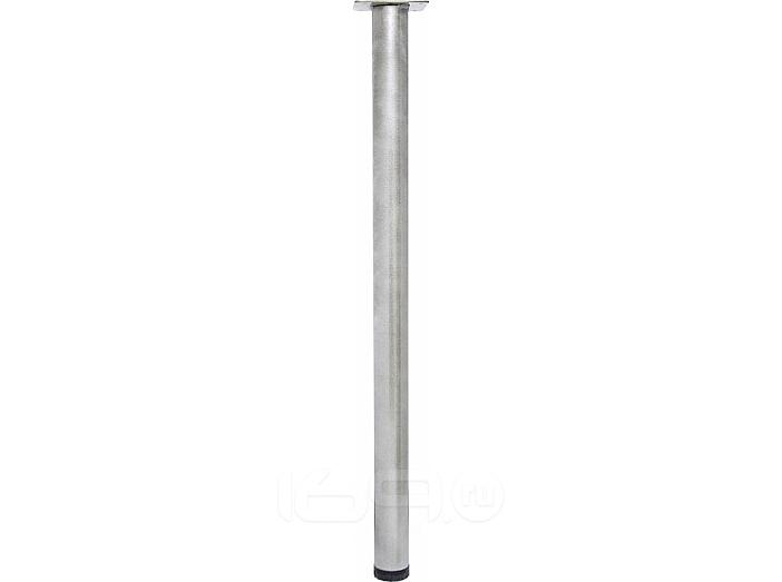Опора для барной столешницы регулируемая Aluminum Gloss 805*51 (с фланцем) 