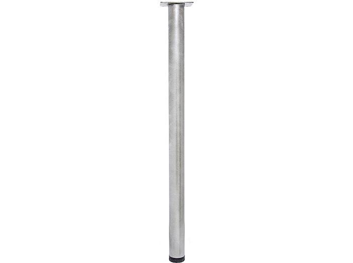Опора для барной столешницы регулируемая Aluminum Gloss 805*51 (с фланцем) 