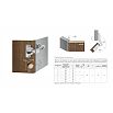 Мебельная петля без ответной планки EVO LINE 45 S H845C02
