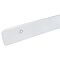 Планка для столешницы торцевая универсальная Белая 600*38 (R9)