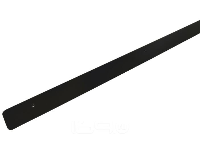 Планка для столешницы торцевая универсальная Черная 600*38 (R5)