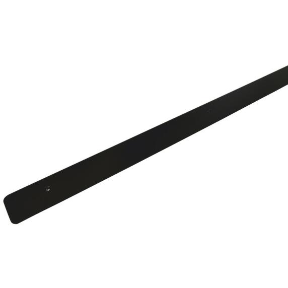 Планка для столешницы торцевая универсальная Черная 600*38 (R9)