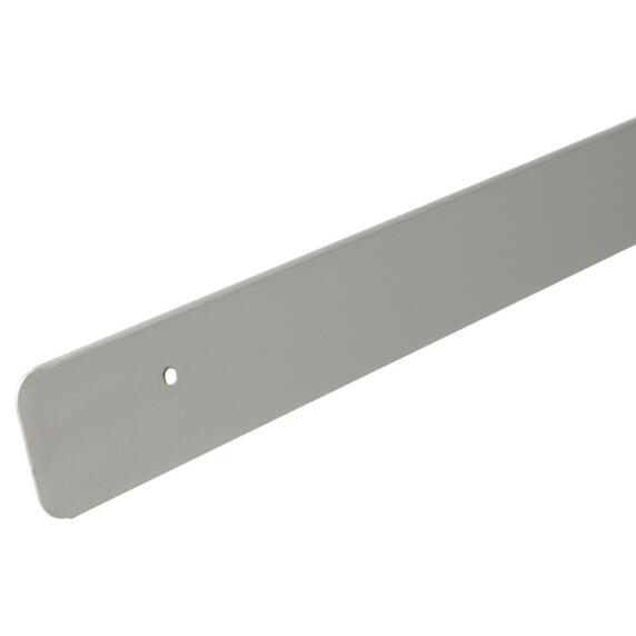 Планка для столешницы торцевая универсальная Хром 625*38 (R9)
