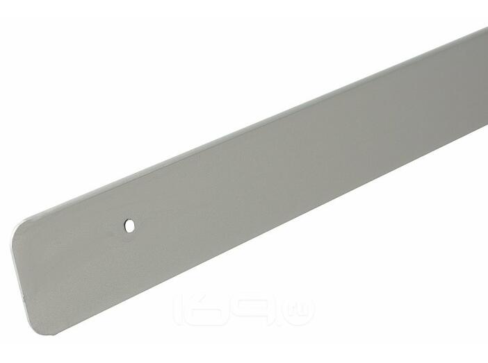 Планка для столешницы торцевая универсальная Мат.хром 600*38 (R5)
