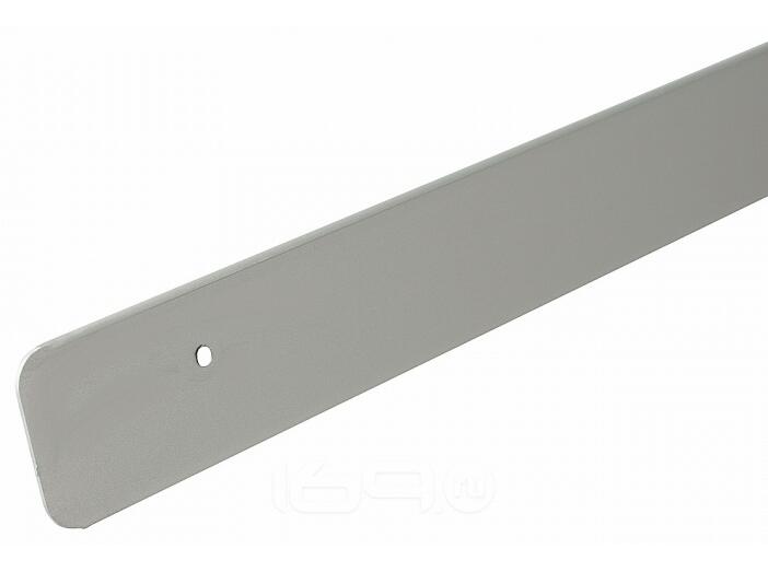 Планка для столешницы торцевая универсальная МатХром 600*38 (R9)