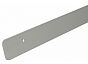 Планка для столешницы торцевая универсальная МатХром 600*38 (R9)