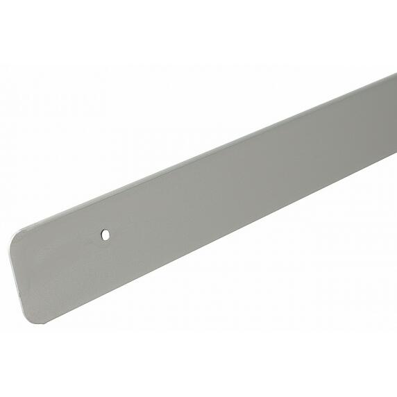 Планка для столешницы торцевая универсальная МатХром 600*38 (R9)