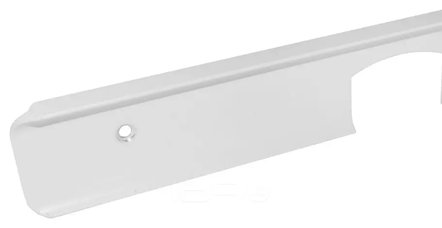 Планка для столешницы угловая Белый 600*38 (R9)