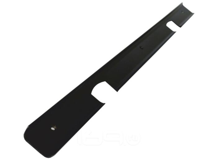 Планка для столешницы угловая Черный 600*38 (R9)