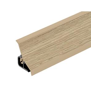 Плинтус для столешницы пластиковый 120P Дуб сонома (1245) 3000*20*20 (ф-ра 1225)