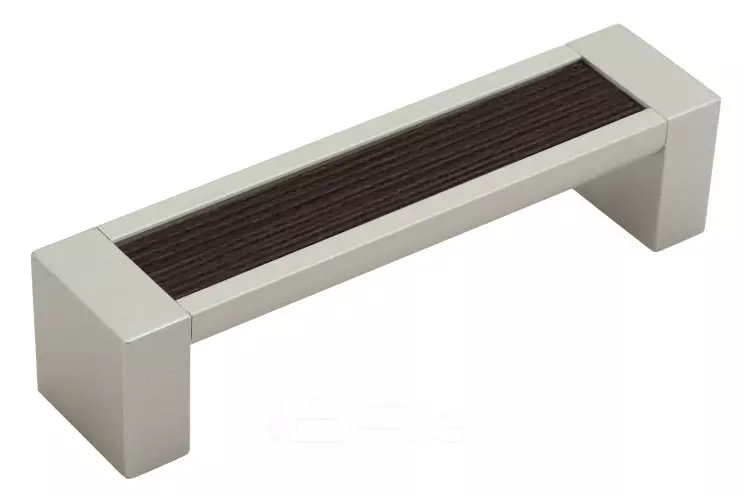 Ручка скоба мебельная С-31 96 мм Металлик/Wenge Veralinga