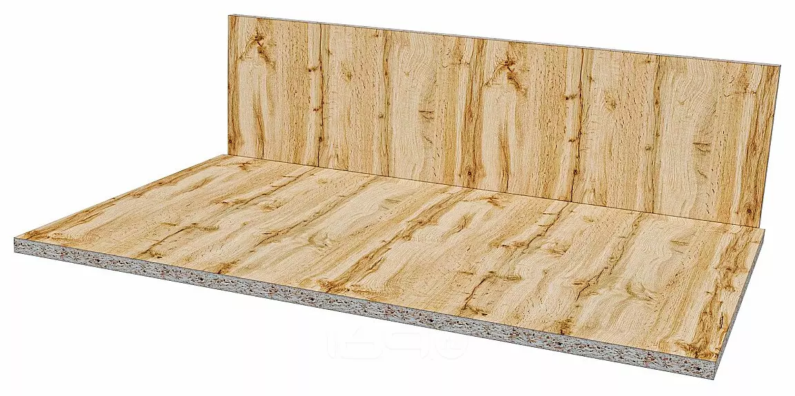 Детали большого ящика POWER BOX3 для каркаса Н802/Н803 Дуб Вотан