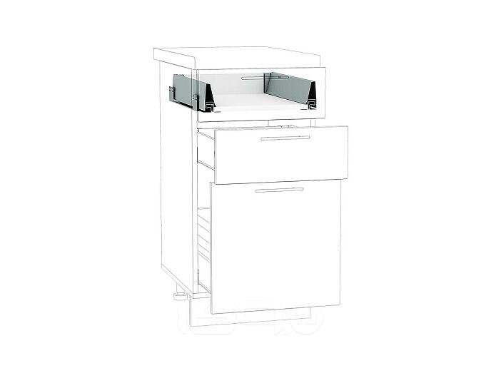 Ящик низкий POWER BOX1 Н801/Н802/Н803 Белый