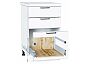 Ящик высокий POWER BOX2 с рейлингом Дуб Вотан 199*468*447