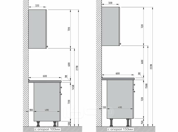 Угловая кухня Брауни-04 Дуб сонома