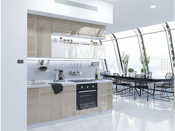 Модульный кухонный гарнитур Фьюжн-01 Angel, Gallant/Белый 2340x2300x600