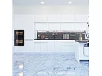 Модульный кухонный гарнитур Фьюжн-02 Silky White/Белый 2140x4400x600