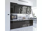 Модульный кухонный гарнитур Фьюжн-03 Anthracite/Белый 2140x2600x600