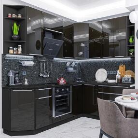 Фьюжн-04 Anthracite Graphite 2340*2200/1800*600