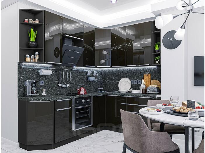 Фьюжн-04 Anthracite Graphite 2340*2200/1800*600
