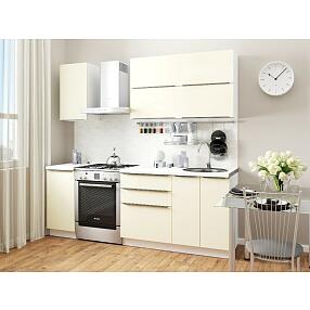 Прямая кухня Фьюжн-01 Ivory 