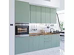 Модульный кухонный гарнитур Фьюжн-03 Silky Mint/Белый 2340x2600x600
