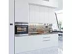 Модульный кухонный гарнитур Фьюжн-03 Silky White/Белый 2340x2600x600
