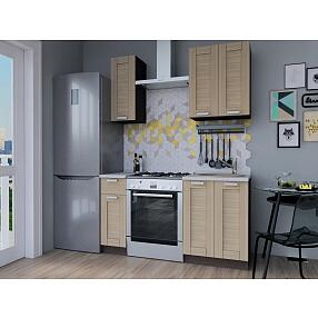 Прямая кухня Лофт-10 Cappuccino Veralinga