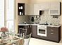 Угловая кухня Лофт-03 Cappuccino Veralinga/Wenge Veralinga